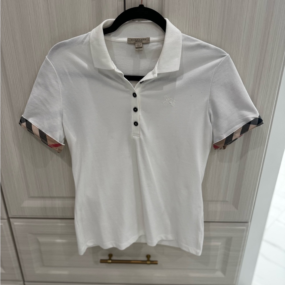 Burberry Brit White Polo Shirt
